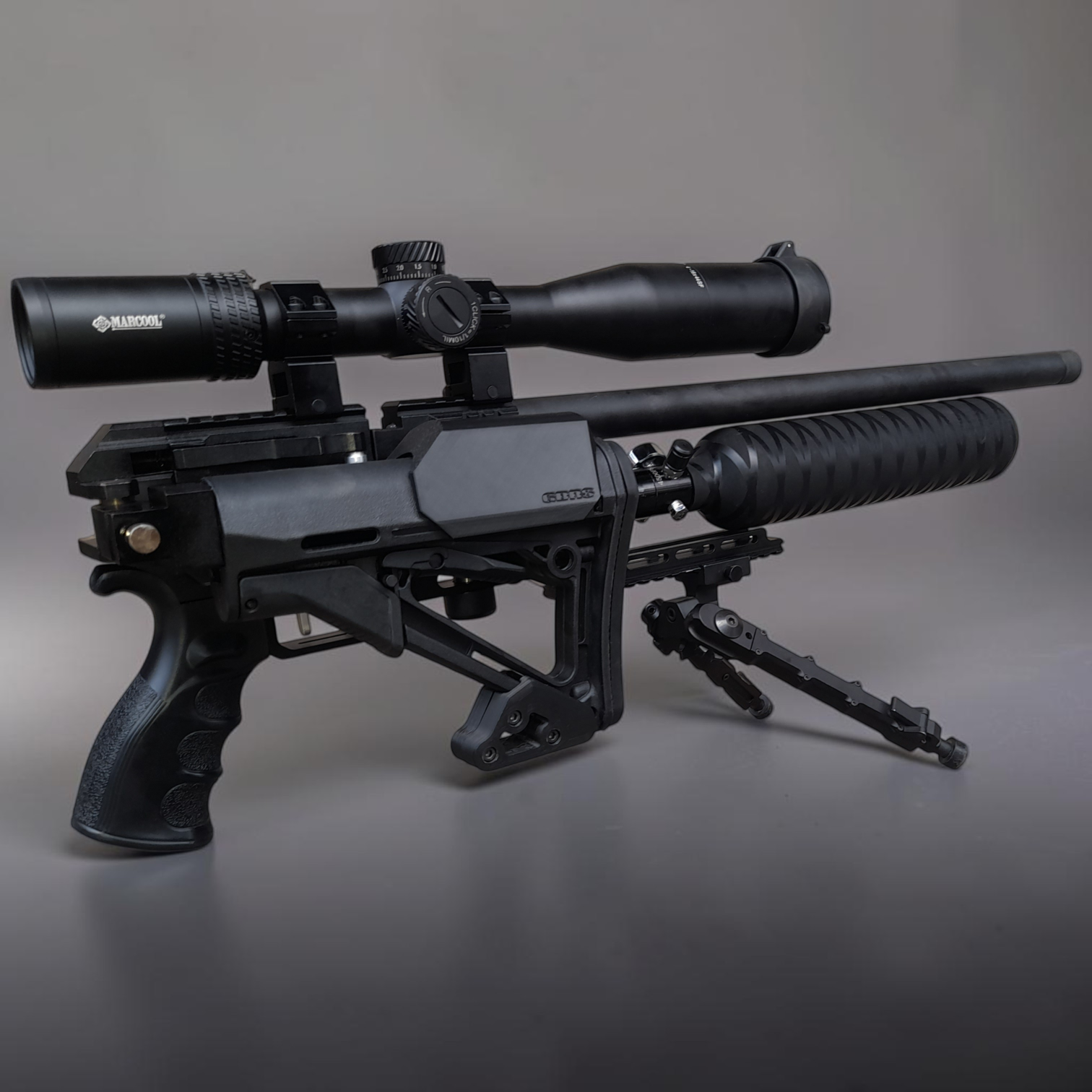 Senapan Angin PCP NATRA T-500 BLACKOUT 500cc | R71Sport