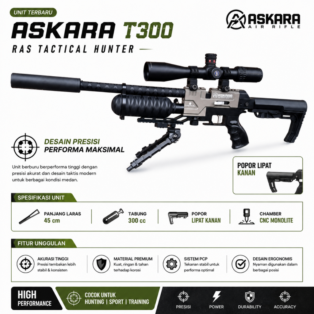 senapan angin pcp askara predator